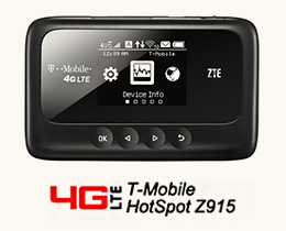 4G LTE T-mobile HotSpot Z915