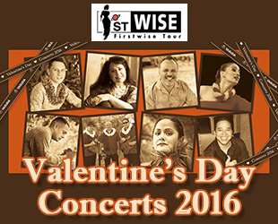 1ST WISE Firstwise Tour Valentine's Day Concerts 2016