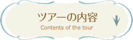 ツアーの内容 Contents of the tour